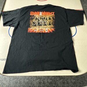 Vintage Harley-Davidson Black and Orange Bike Night York PA 2010 Tee